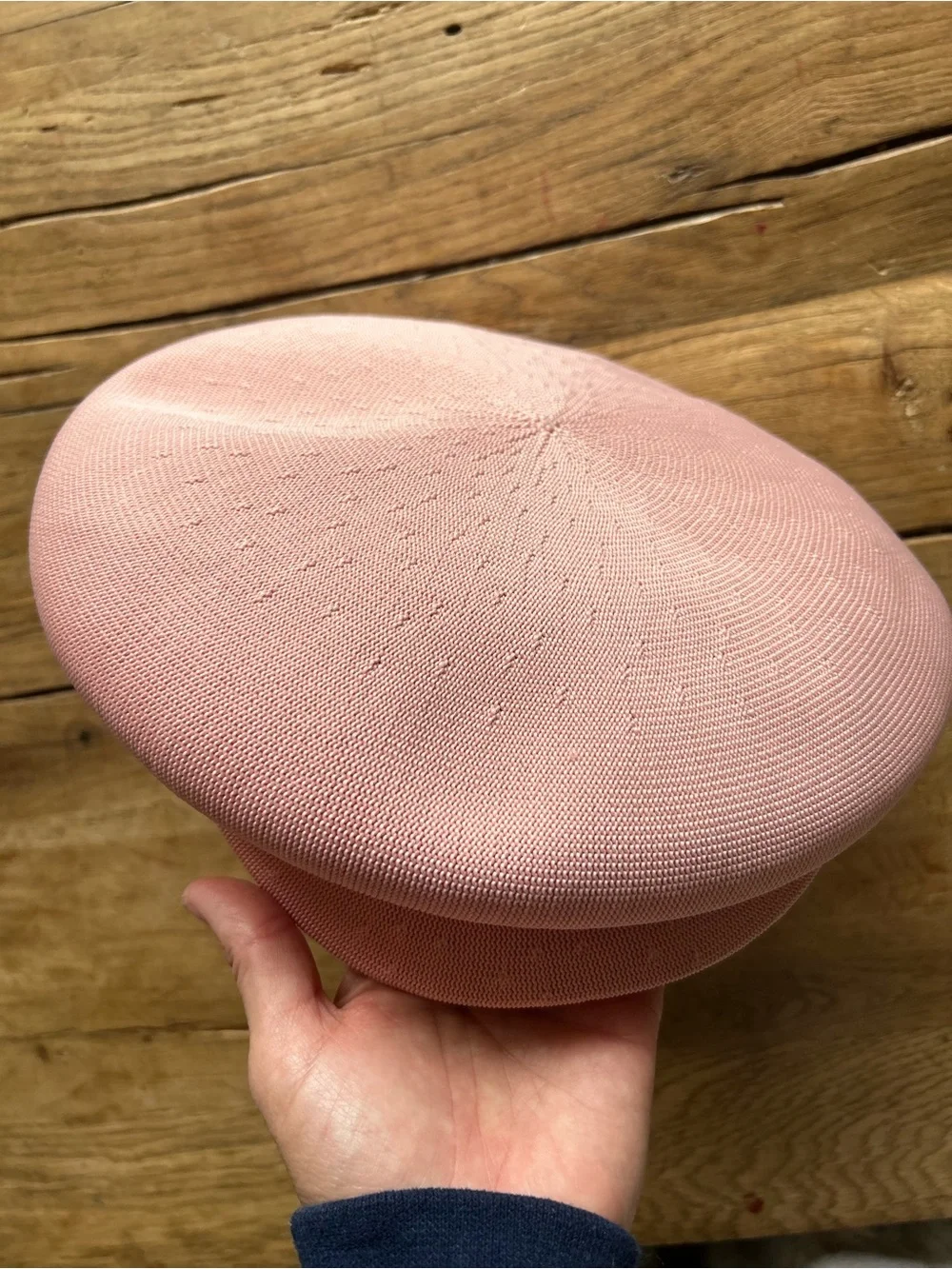 Kangol Pink Knitted Beret women’s small so cute Halloween theater old money